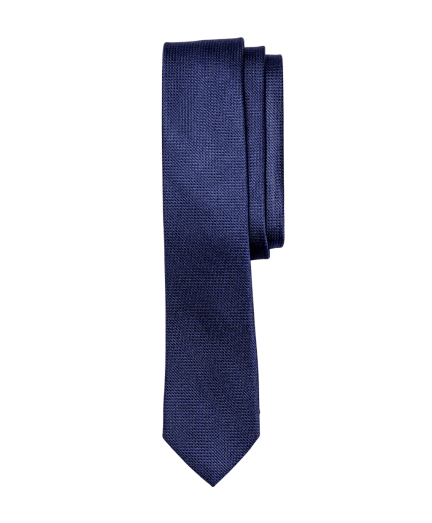 Sötétkék aprómintás nyakkendő