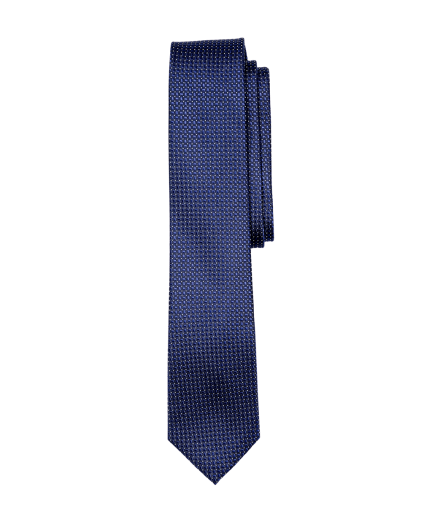 Sötétkék apró négyzetes nyakkendő