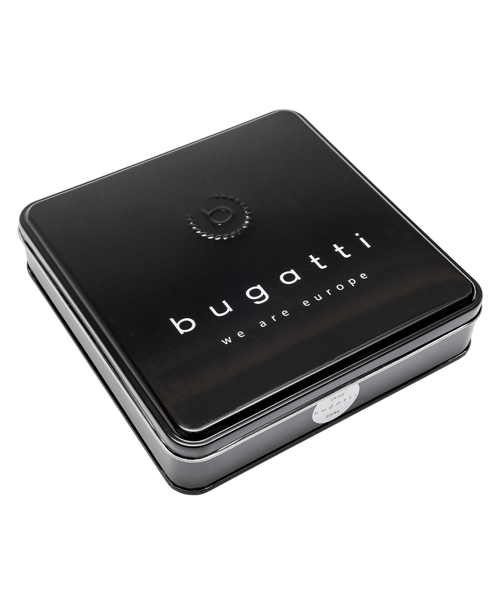 Bugatti 4 db-os zokni csomag fémdobozban