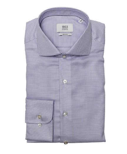 Halvány lila apró mintás férfi ing